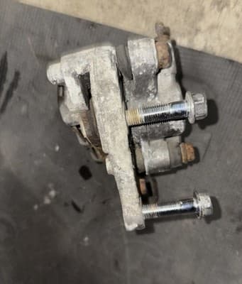 1987 87 Honda Super Magna VF700C VF 700 C front brake caliper caliber Left - Thumbnail 4