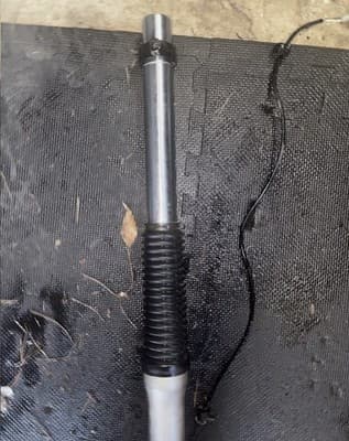 1987 Yamaha Venture XVZ1300 XVZ 1300 left Front Fork Tube Suspension 1988 1986 - Thumbnail 5