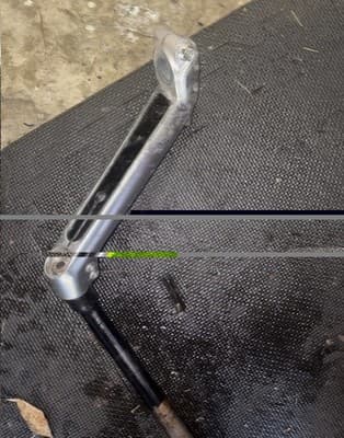 1987 Yamaha Venture XVZ1300 XVZ 1300 Left Handlebar Handle Bar Mount 1986 1988 - Thumbnail 7