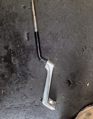 1987 Yamaha Venture XVZ1300 XVZ 1300 Right Handlebar Handle Bar Mount 1986 1988 - Thumbnail 2