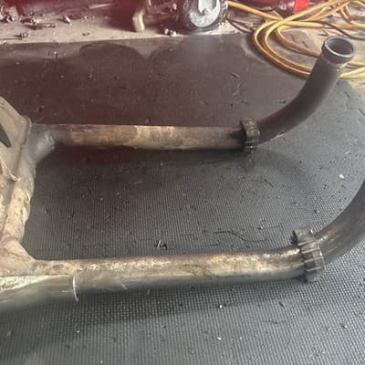 83 Honda VF1100 VF 1100 C V65 Magna Muffler Exhaust Header Pipe - Thumbnail 6