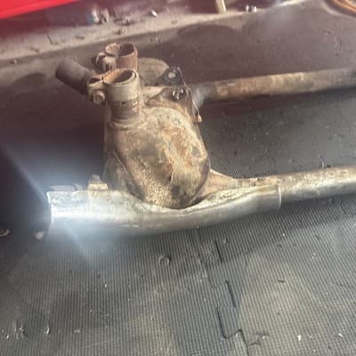 83 Honda VF1100 VF 1100 C V65 Magna Muffler Exhaust Header Pipe - Thumbnail 5