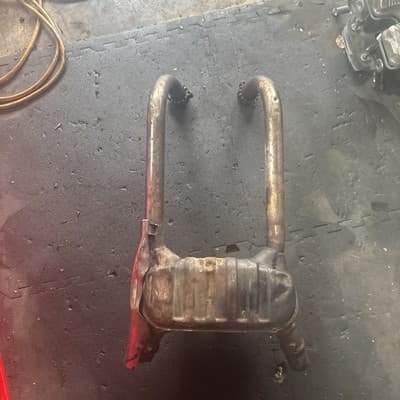83 Honda VF1100 VF 1100 C V65 Magna Muffler Exhaust Header Pipe - Thumbnail 12