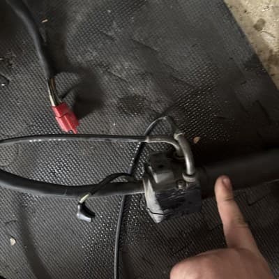 1983 HONDA V65 MAGNA VF1100C Throttle Switch Assembly Starter Stop Kill Cables - Thumbnail 6
