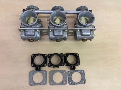 Vintage Kawasaki H2R 750 Extremely Rare Factory Race Tall Top Carburetors - Thumbnail 5