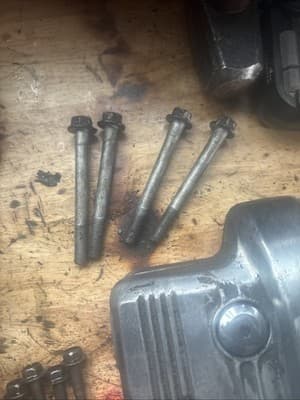 83-86 Honda VF1100S Sabre Magna V65 1100 Rear Cylinder Head Cams Valves - Thumbnail 6