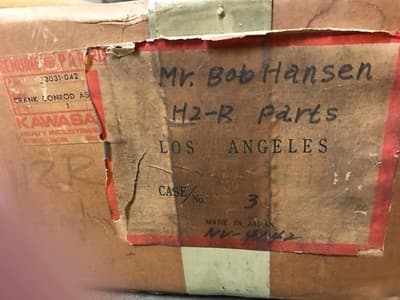 Kawasaki H2R 750 Engine Cases, Cylinders & Heads NOS EXTREMELY RARE - Thumbnail 9