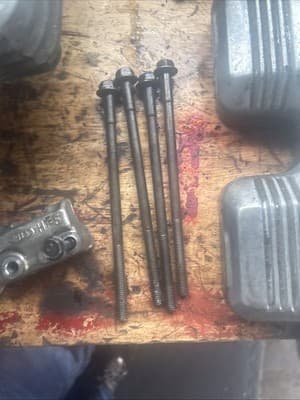 83-86 Honda VF1100S Sabre Magna V65 1100 Rear Cylinder Head Cams Valves - Thumbnail 5