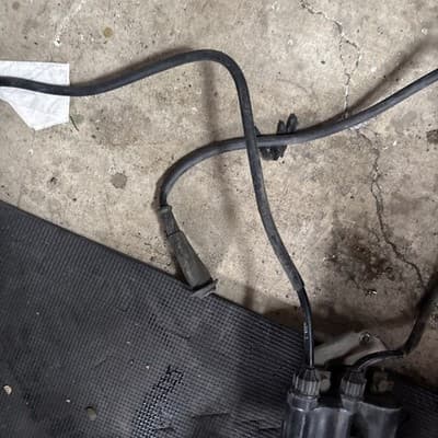1983-86 Honda VF1100C Magna V65 Oem Ignition Coil Set W/Wires - Thumbnail 3