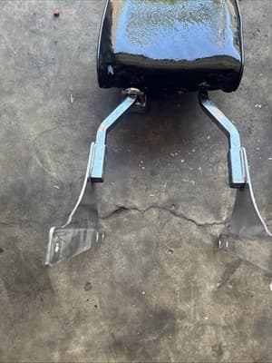Harley 1992 Nostalgia Heritage Softail BACK REST WITH CUSHION - Thumbnail 8
