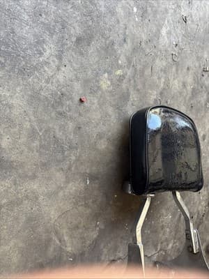 Harley 1992 Nostalgia Heritage Softail BACK REST WITH CUSHION - Thumbnail 2