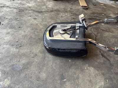 Harley 1992 Nostalgia Heritage Softail BACK REST WITH CUSHION - Thumbnail 14