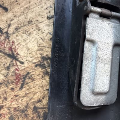 VW Volkswagen BugBeetle Left Heater Channel Vent Cover Genuine OEM 111 819 189 A - Thumbnail 3