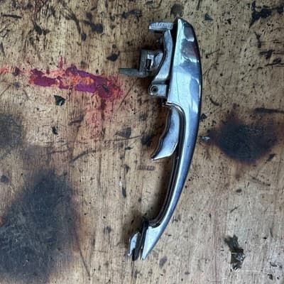 Door Handle Vw Late 68-79 Bug Ghia German No Key - Thumbnail 4