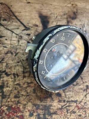 71-72 VW Beetle Bug Speedometer Gauge Cluster Vintage Aircooled 113 957 023 K - Thumbnail 2