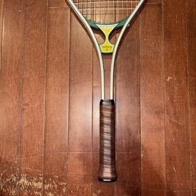 DUNLOP VOLLEY II ALUMINUM TENNIS RACQUET (4 3/8) Good Condition - Thumbnail 6