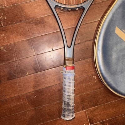 Vintage Pro Kennex Copper Ace Tennis Racquet With Original Cover Case Graphite - Thumbnail 13