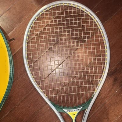 DUNLOP VOLLEY II ALUMINUM TENNIS RACQUET (4 3/8) Good Condition - Thumbnail 6