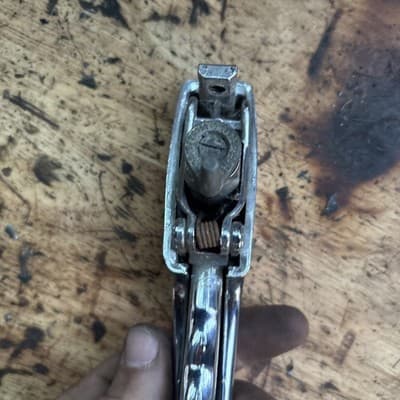 Door Handle Vw Late 68-79 Bug Ghia German No Key - Thumbnail 7
