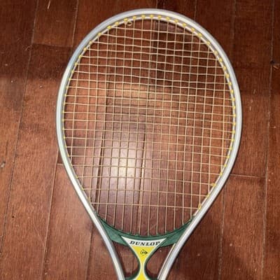 DUNLOP VOLLEY II ALUMINUM TENNIS RACQUET (4 3/8) Good Condition - Thumbnail 9