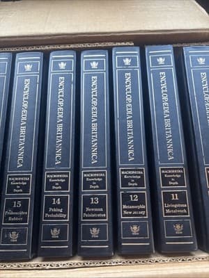 Britannica Macropaedia Knowledge in Depth Volume 10-19 Accounting Hardcover - Thumbnail 3
