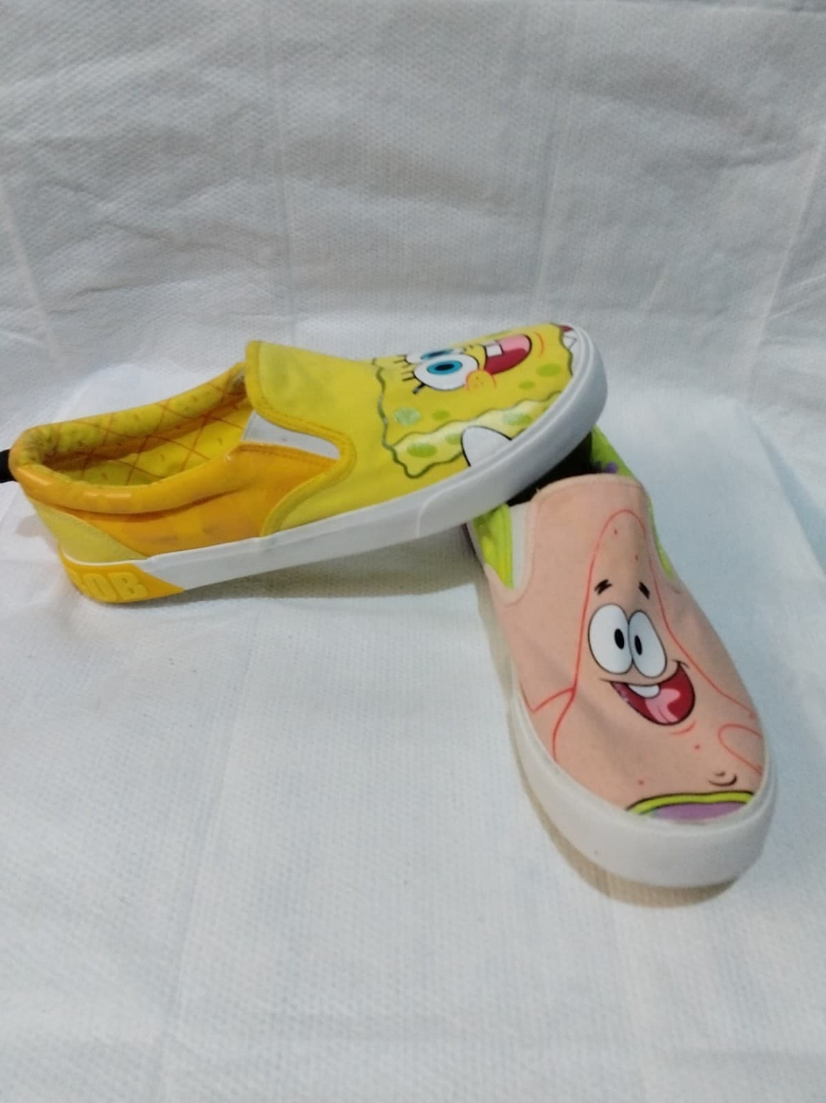 Nickelodeon SpongeBob Patrick Men's Canvas Slip-On Shoes Size 10 - Thumbnail 5