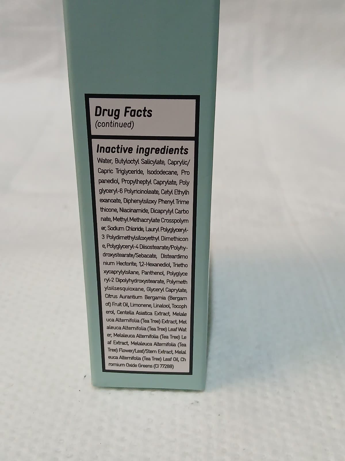 Tea Tree Song Cream Bluegreen Broad Spectrum SPF 50 - Thumbnail 2