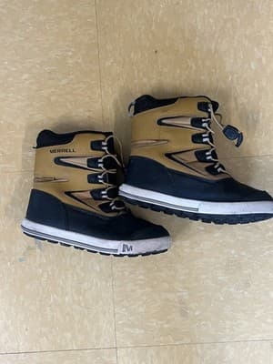 MERRELL LITTLE BOYS SNOW BANK 3.0 WATERPROOF SNOW BOOTS SIZE 3 - Thumbnail 2
