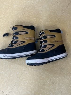 MERRELL LITTLE BOYS SNOW BANK 3.0 WATERPROOF SNOW BOOTS SIZE 3 - Thumbnail 3