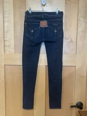 HUDSON Womens Designer Jax Denim Pants Boyfriend Skinny Jeans Trousers Size 26 - Thumbnail 5