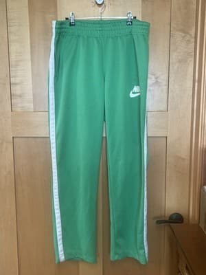 Vintage Green Mens Nike Pants Size Large