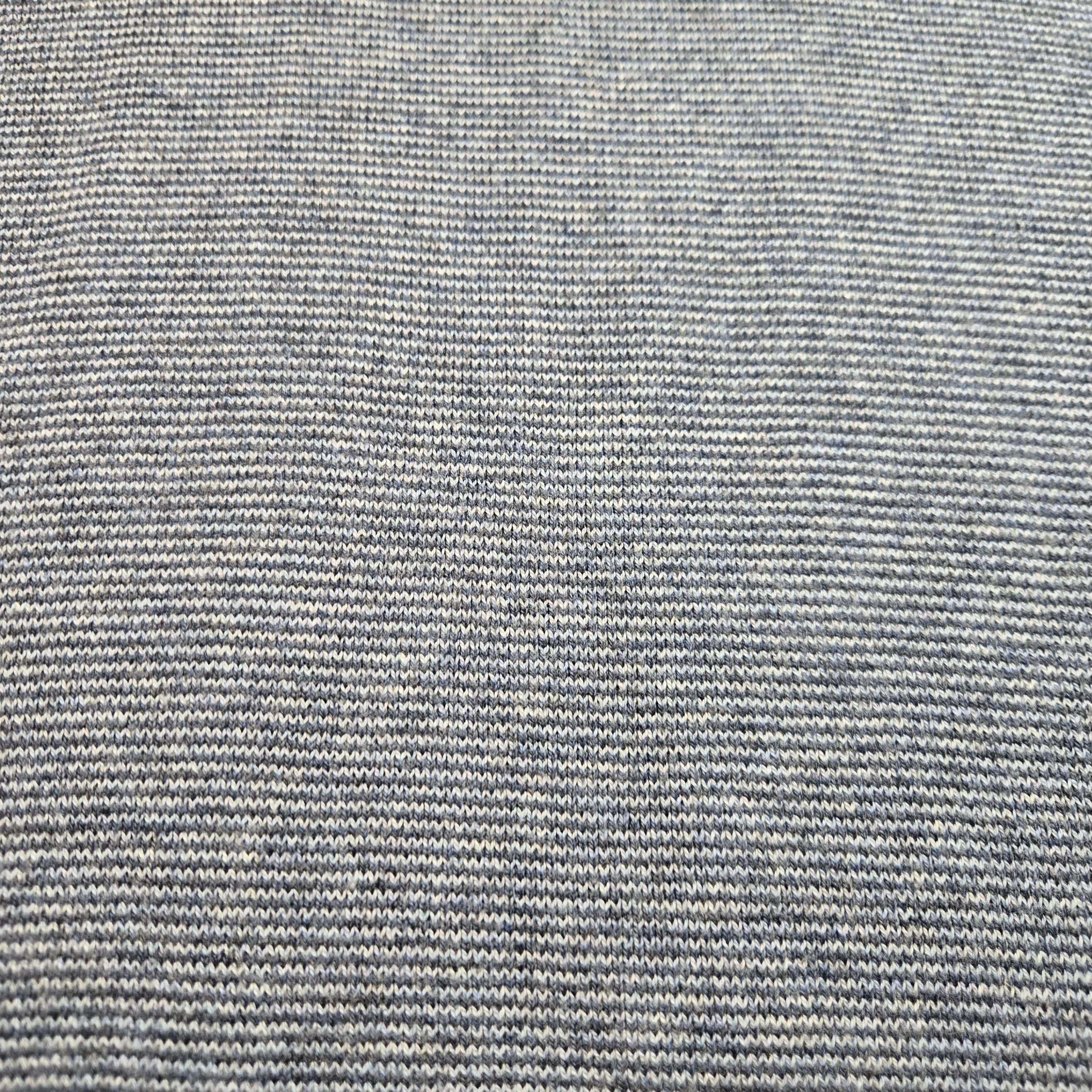 Lululemon Blue Striped Sweater with Ribbed Hem - Thumbnail 7