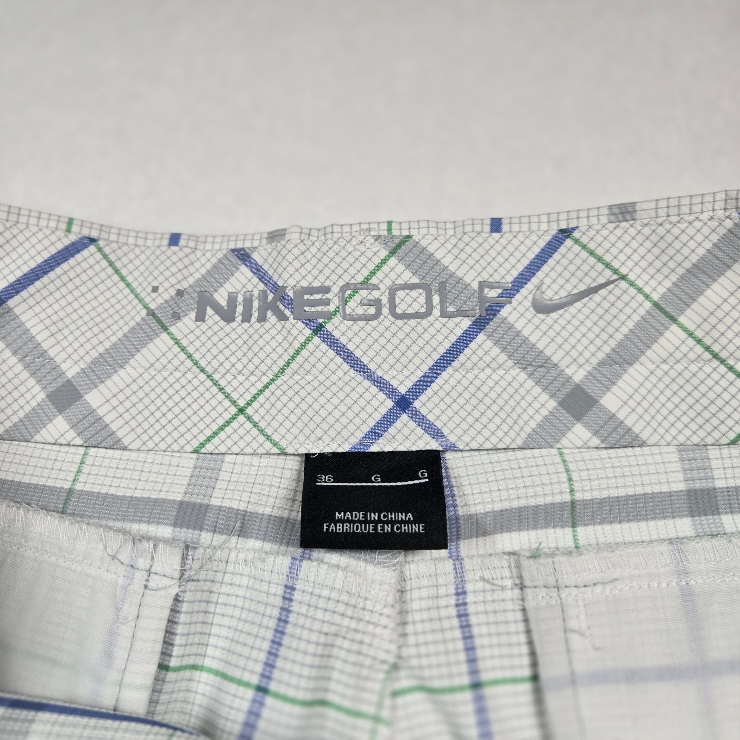 Nike Golf Plaid Men's Shorts - Thumbnail 8