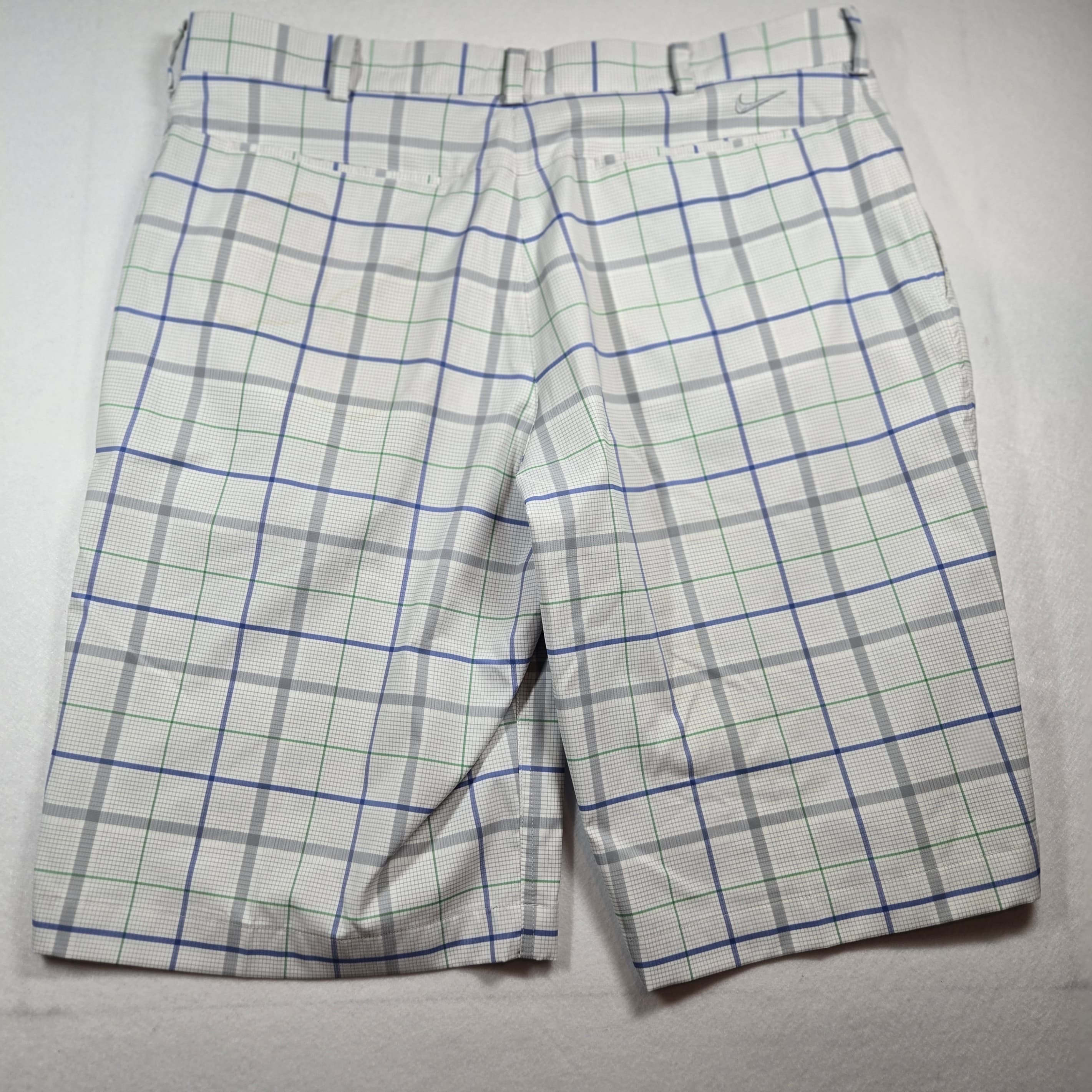 Nike Golf Plaid Men's Shorts - Thumbnail 5