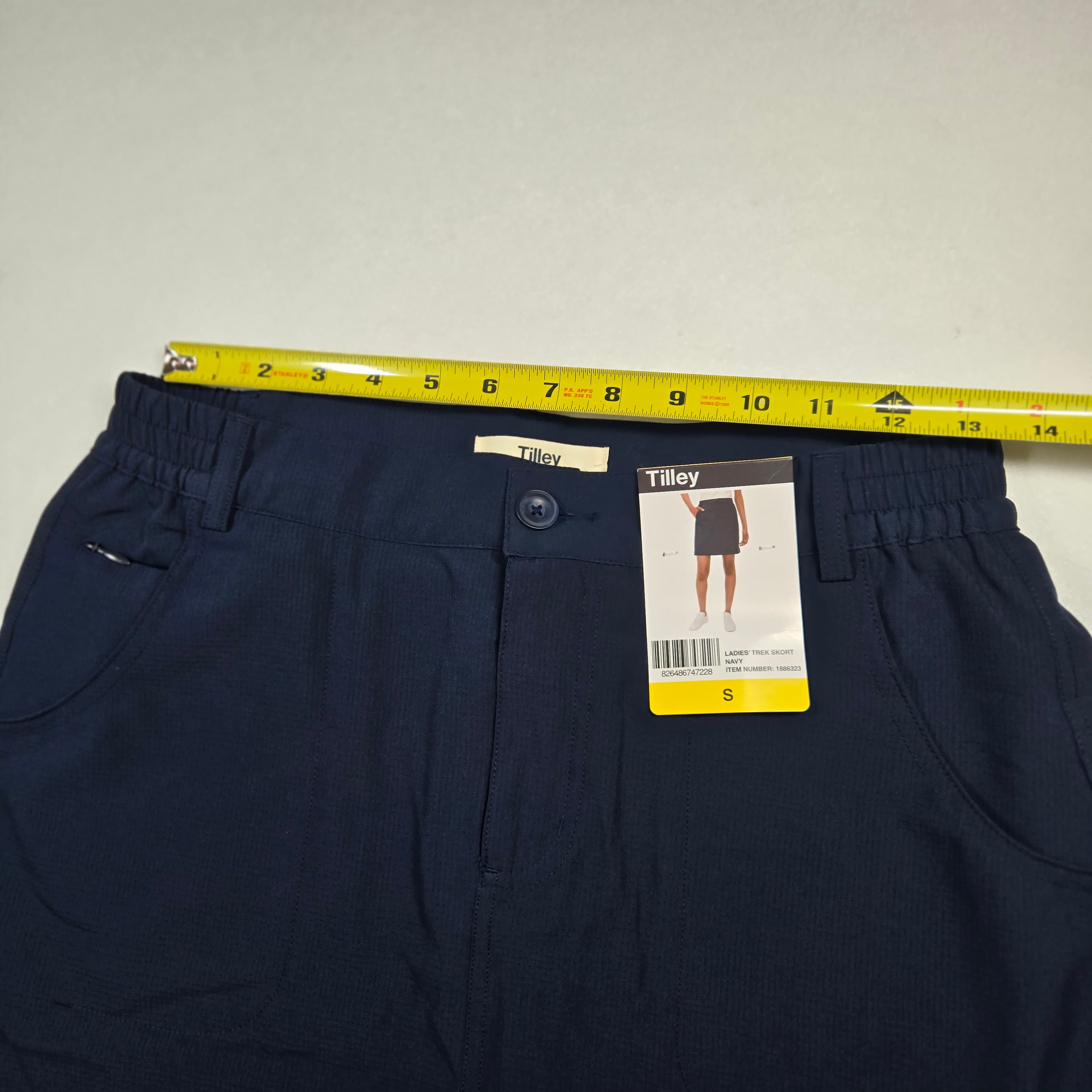 Tilley Women's Navy Skort Size S NWT - Thumbnail 3
