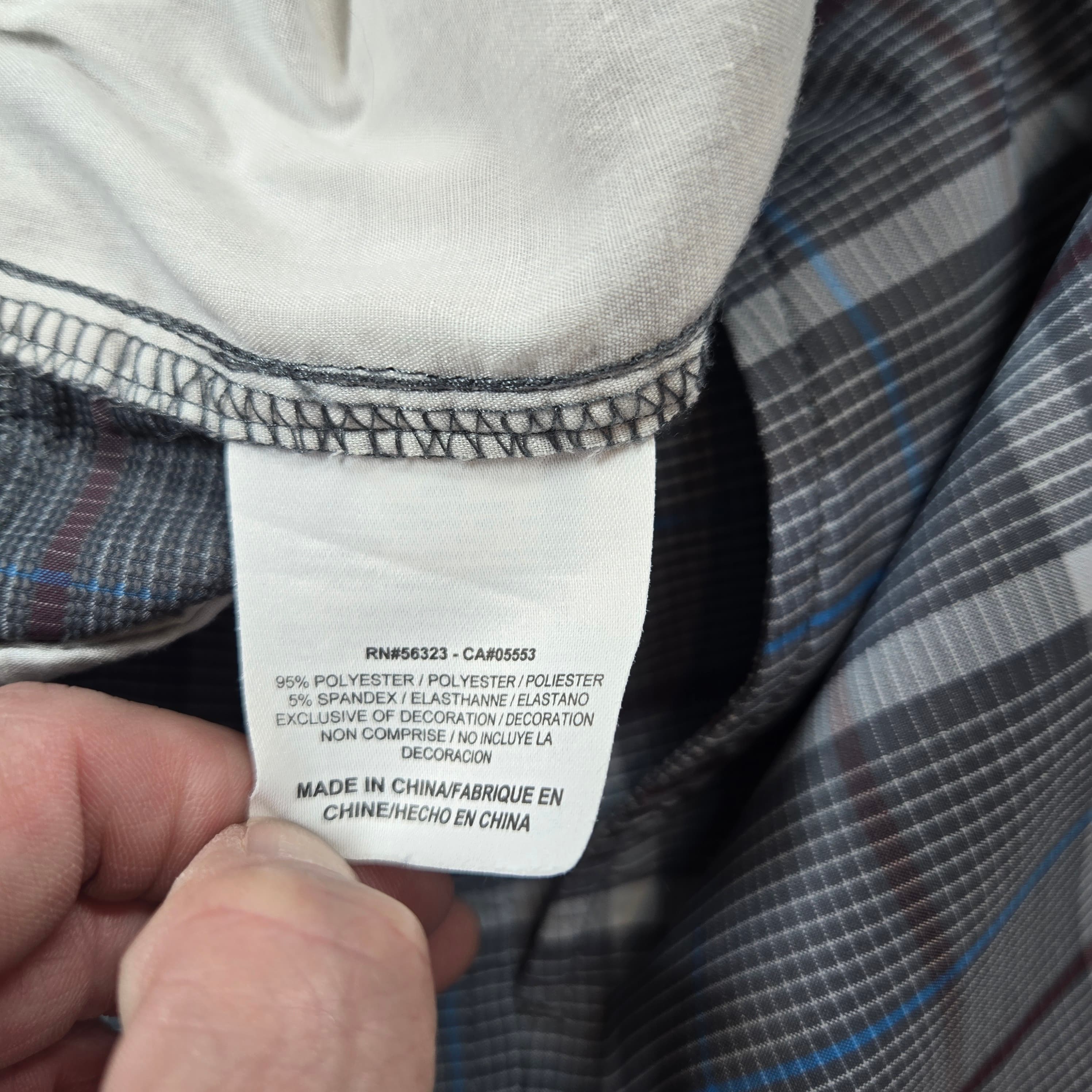 Nike Men's Plaid Golf Shorts Size 36x11 - Thumbnail 8