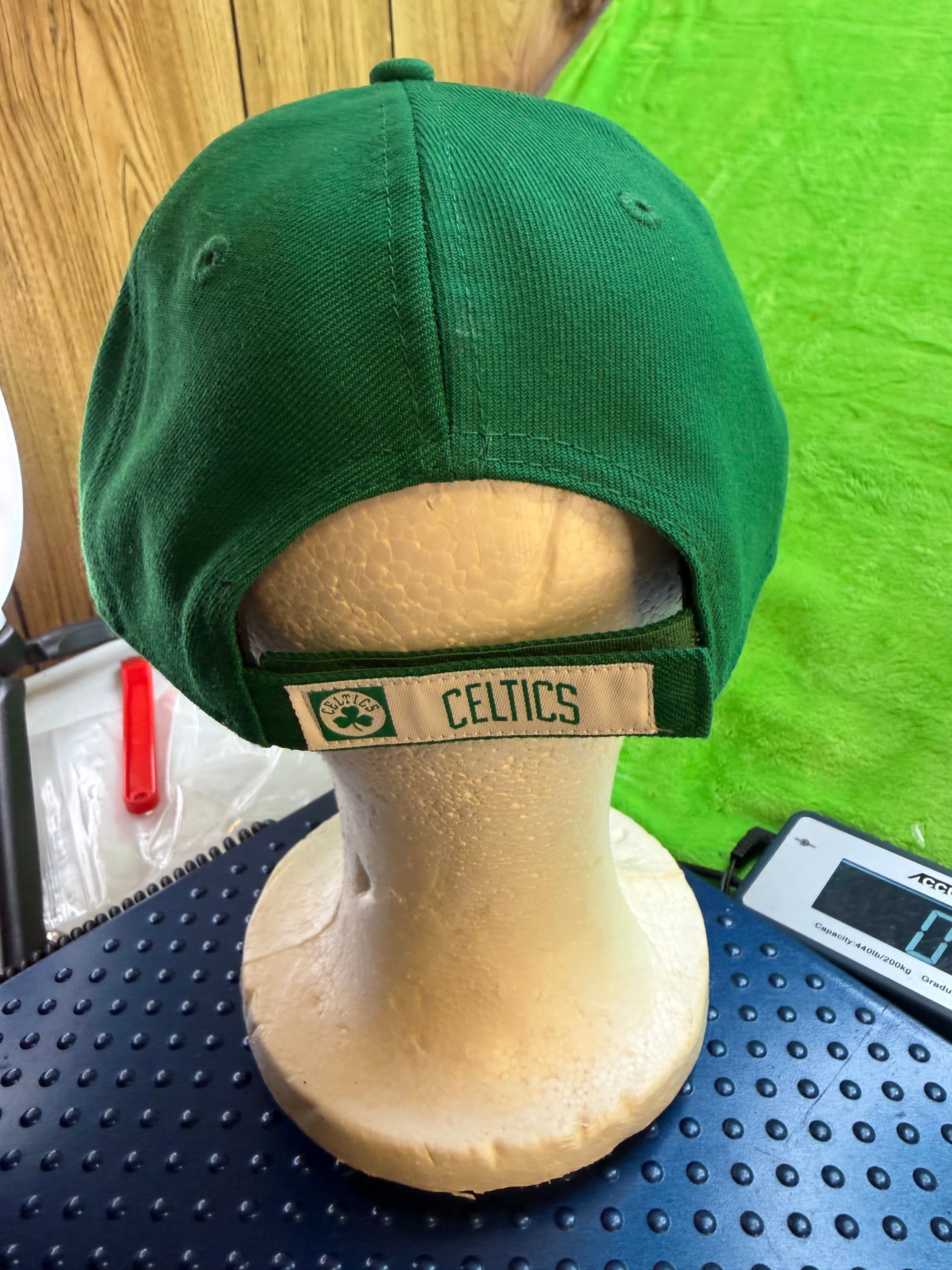 New Era 9FORTY Boston Celtics NBA The League Adjustable Hat OSFA Green - Thumbnail 2