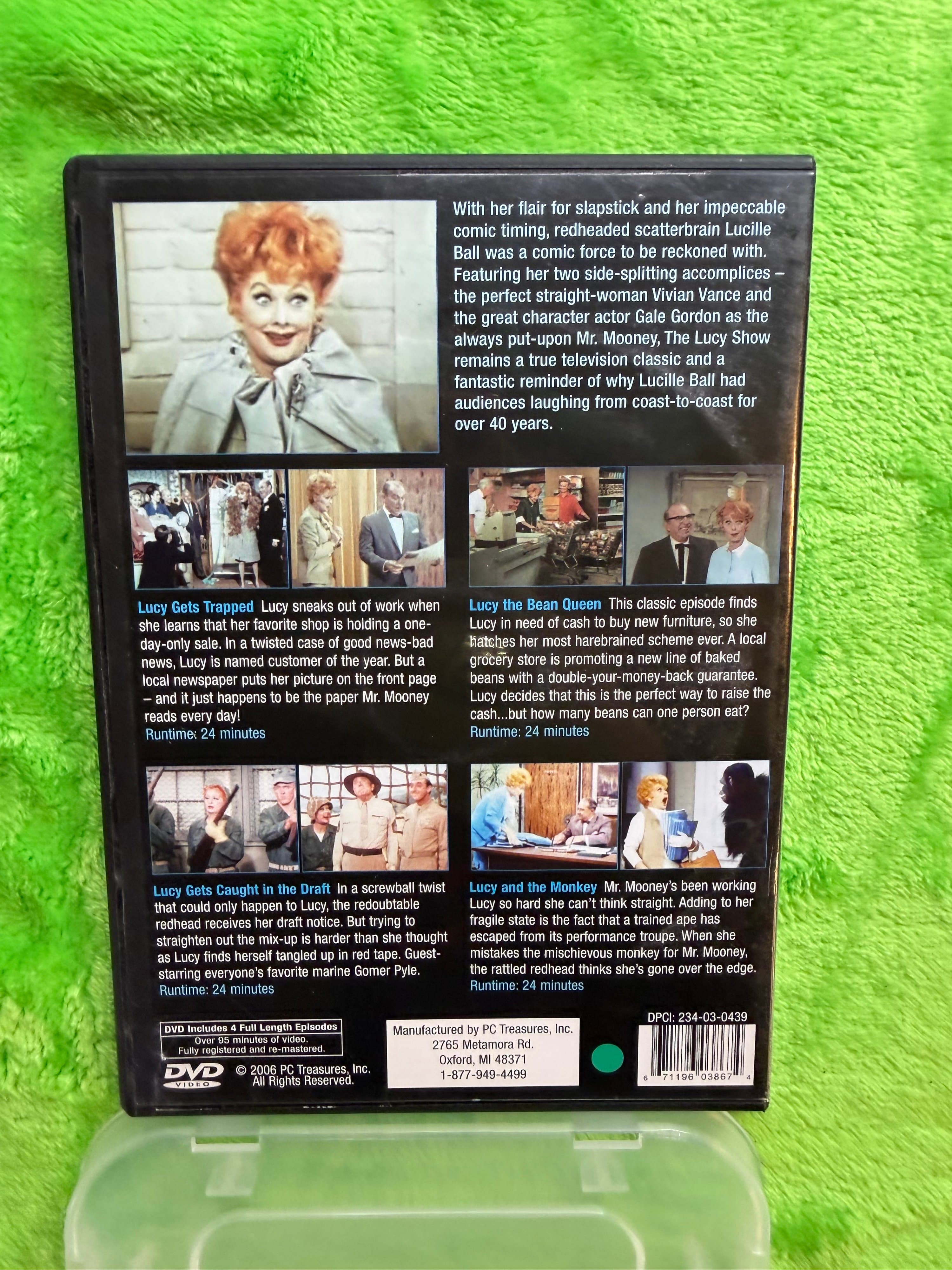 The Lucy Show DVD 4 Full-Length Episodes Classic TV - Thumbnail 2