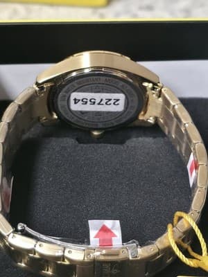 Invicta 49986 Ocean Voyage 39mm Gold Tone Black Bezel Watch - Thumbnail 3