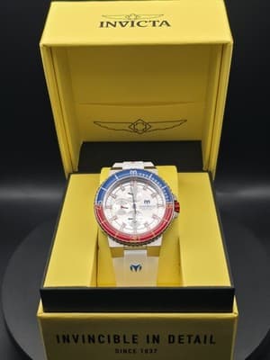 TechnoMarine Racing Legends TM-525037 Men’s 43mm White Silicone Watch