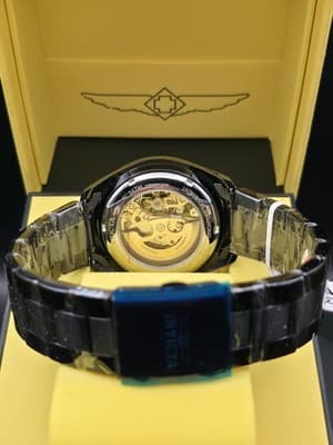 Invicta Objet D’Art Glyph 69761 Automatic Skeleton Dial Black Men’s Watch 43mm - Thumbnail 2