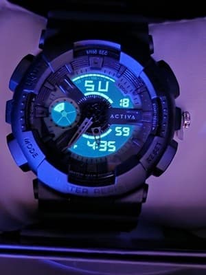Activa Pixel X ACW499-013 Unisex 50mm Digital Black Sport Watch - Thumbnail 2