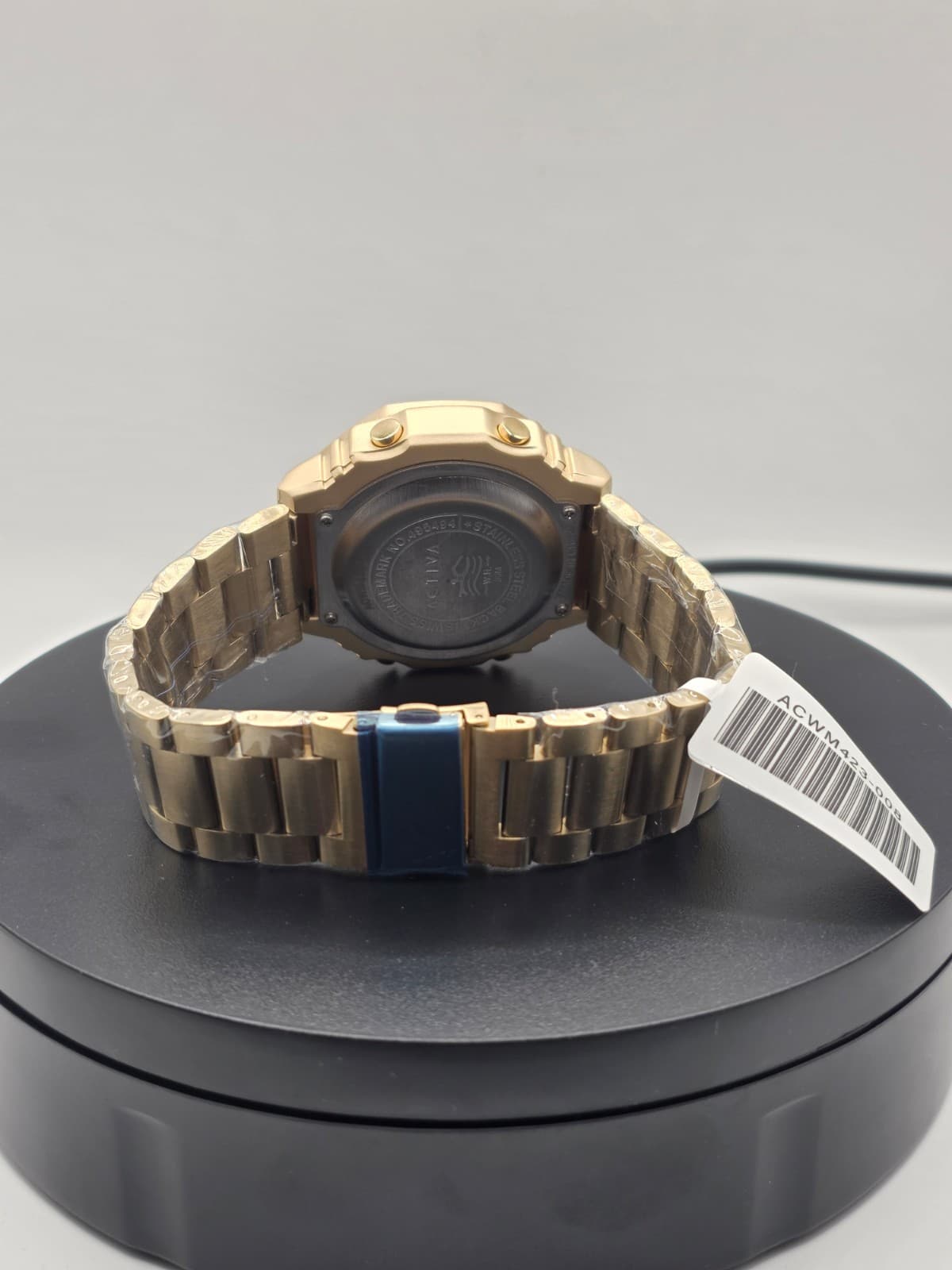 Activa by Invicta ACWM423-008 Analog Digital Unisex Watch 45.5mm Gold Tone NIB - Thumbnail 5