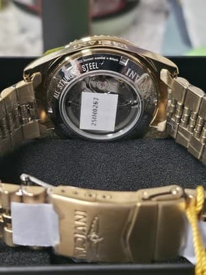 Invicta Pro Diver 30096 Men’s Automatic Gold Champagne Watch 200m New 42MM - Thumbnail 2