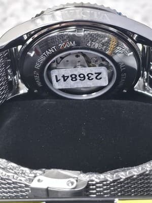 Invicta Grand Diver Bastion Automatic 47mm Steel Black 47964 Rare!!! BNIB - Thumbnail 3