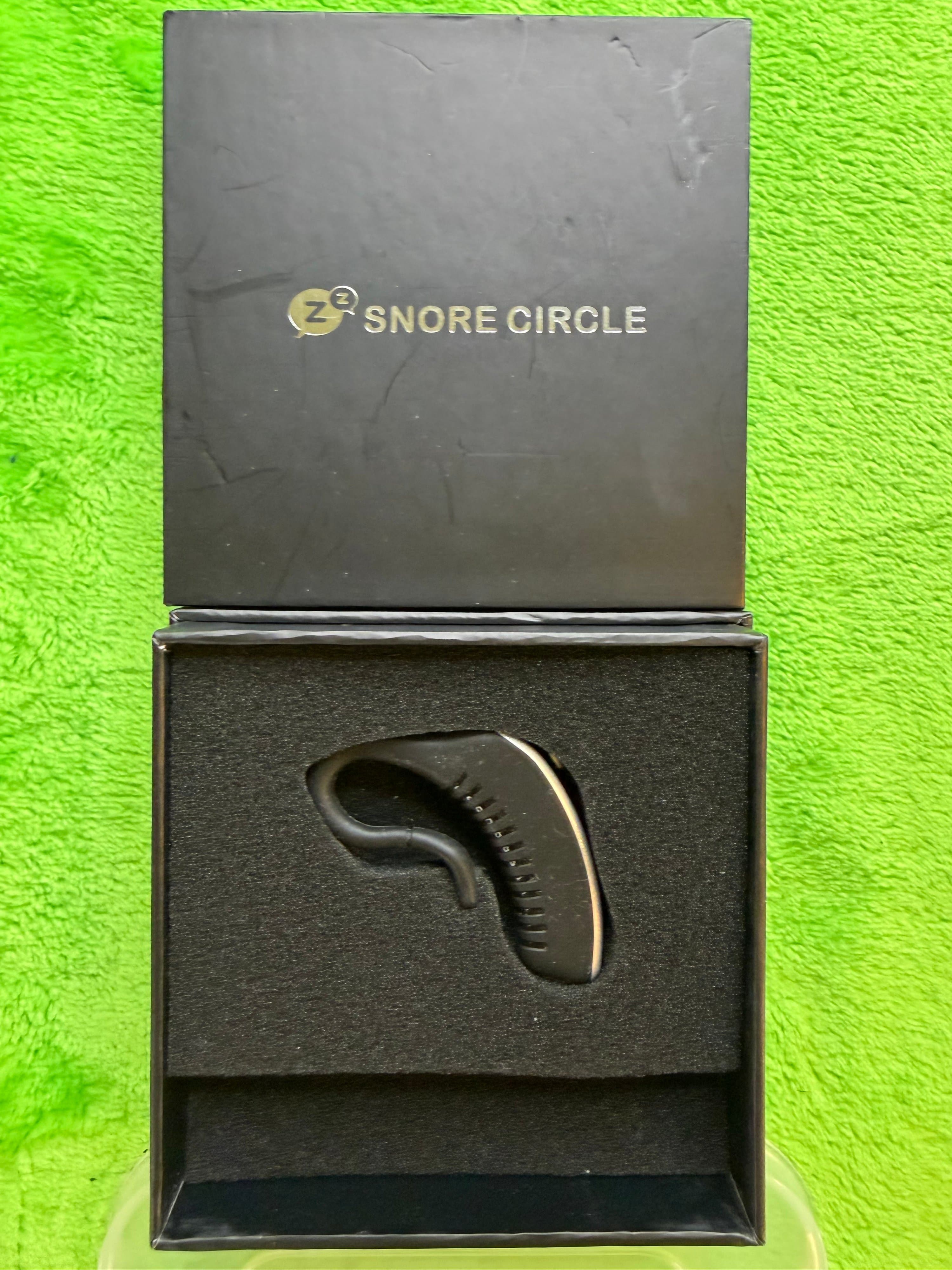 Snore Circle Smart Anti-Snoring Earset Device w/ Box No Charger