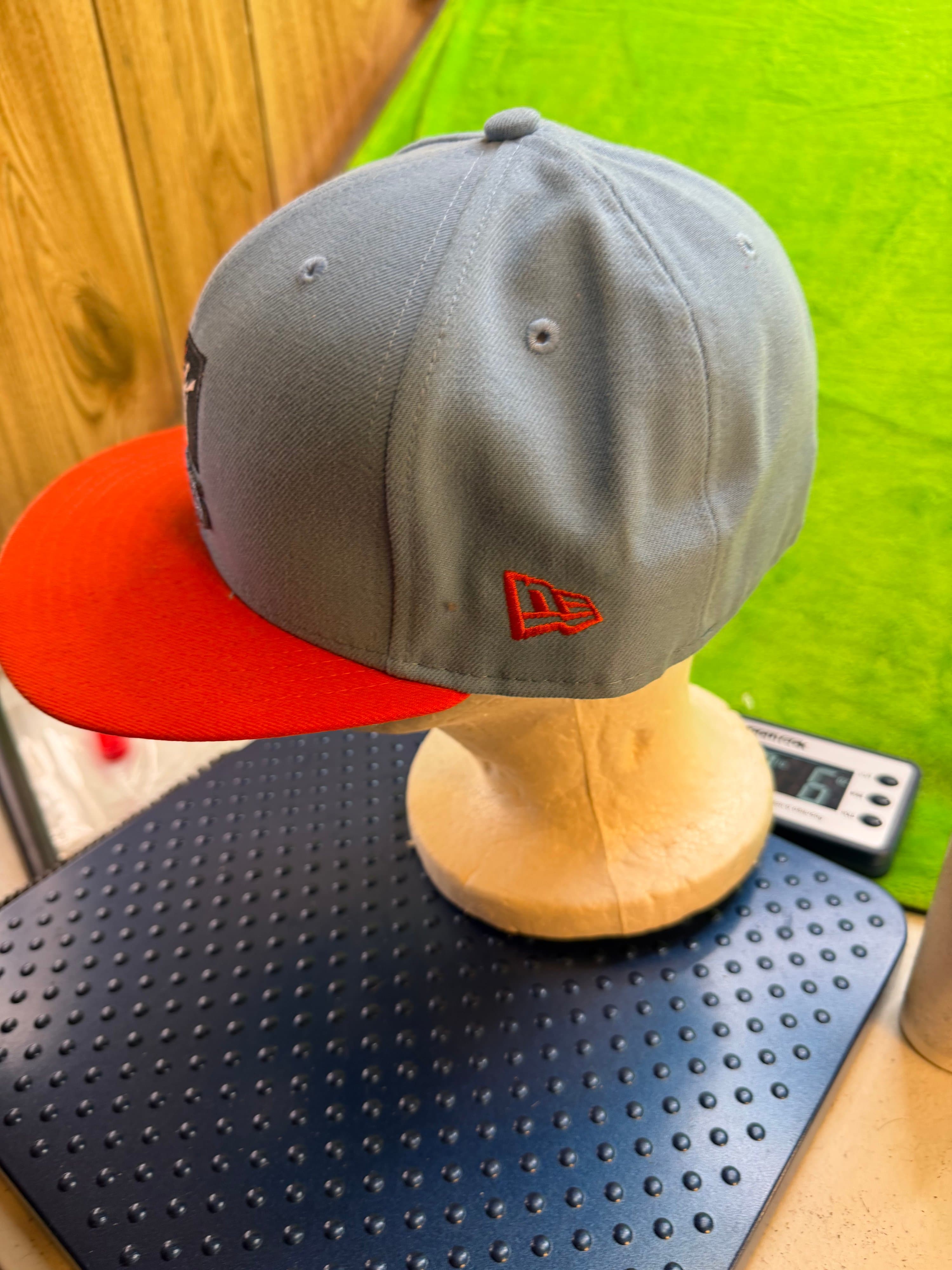 New Era 59FIFTY Cleveland Cavaliers HWC Fitted Hat 7 1/4 Blue Orange - Thumbnail 2