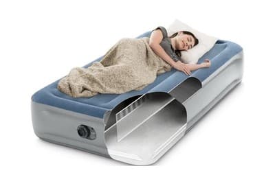 Intex 15" Twin Essential Rest Dura-Beam Airbed Mattress with Built-in Pump - Thumbnail 7