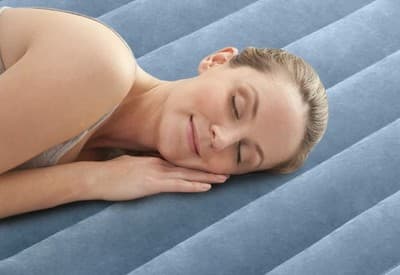 Intex 15" Twin Essential Rest Dura-Beam Airbed Mattress with Built-in Pump - Thumbnail 2