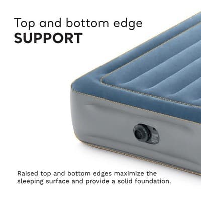 Intex 15" Twin Essential Rest Dura-Beam Airbed Mattress with Built-in Pump - Thumbnail 10